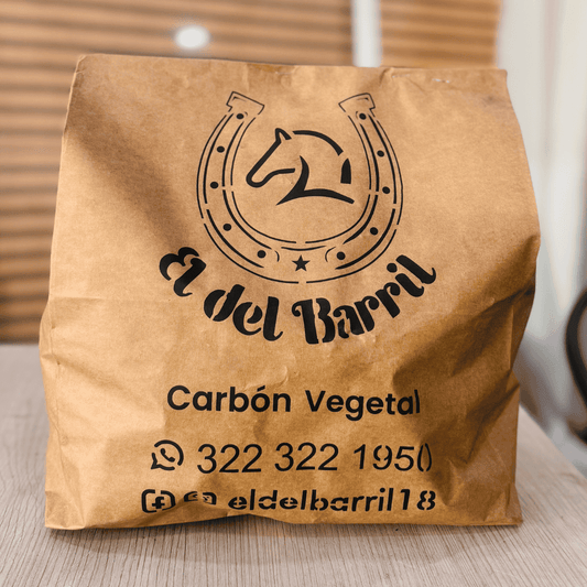 Carbón Vegetal para Asados y Parrilla BBQ | Carbón para Barril Asador El del Barril 18