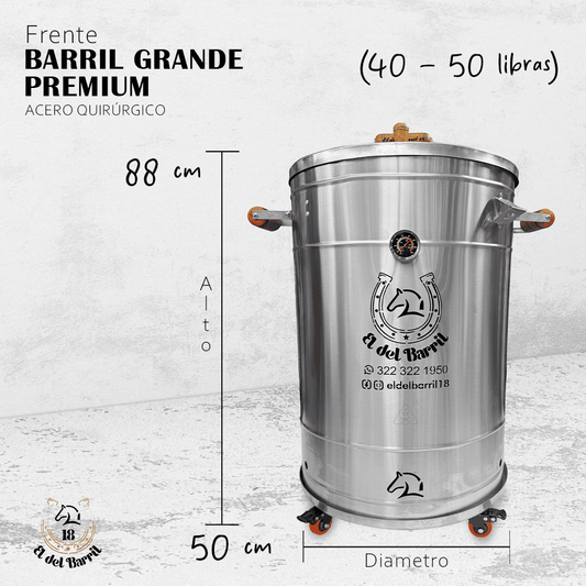 Combo Barril Emprendedor Premium 40 - 50 lb