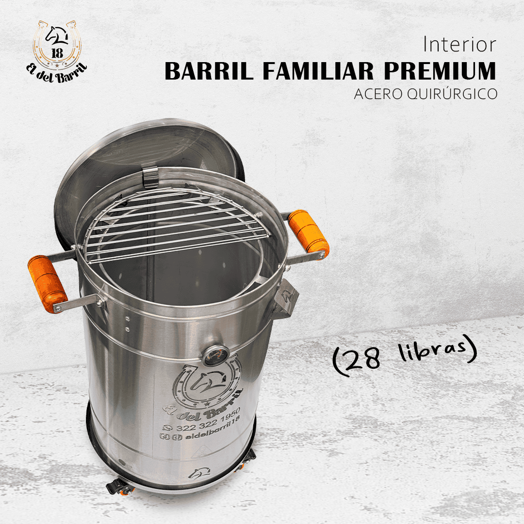 Combo Barril Familiar Premium 28 lb