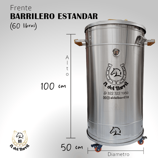 Barril Barrilero 60 lb
