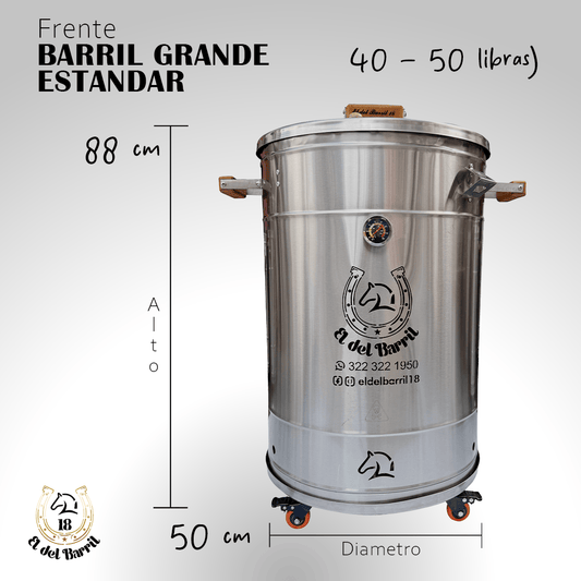 Barril Grande 40 - 50 lb