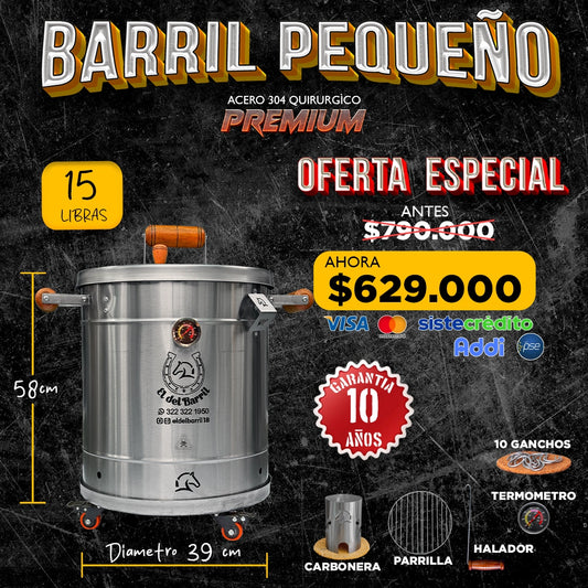 Barril Premium 15 LB